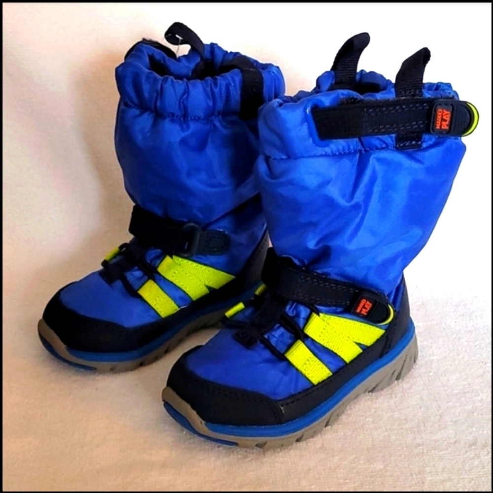 Stride Rite Cobalt Toddler/Little Kid Made2Play Snow/Rain Sneaker Boot